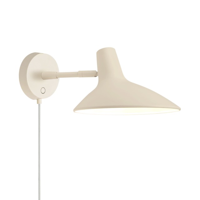 Nordlux Darci Indoor Wall light Sanded Metal Sensor E14 Touch Switch - Plug In or Mains Powered , IP20