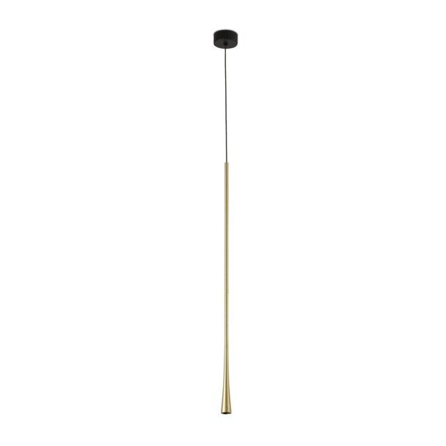 Diana 80 Integrated LED Pendant Ceiling Light Satin Gold 2700K