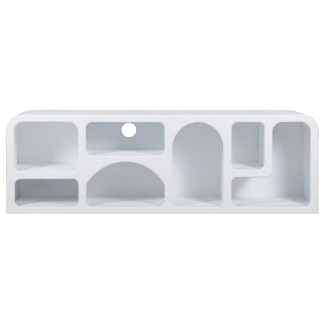 Udaipur Wood Large Tv Cabinet White 1