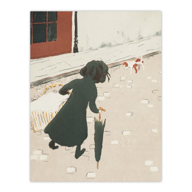 Parisian Life The Little Laundress Bonnard Wall Art Poster Print