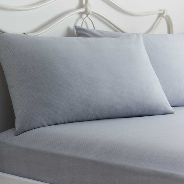D & D Kristen Fitted Bed Sheet Set Grey