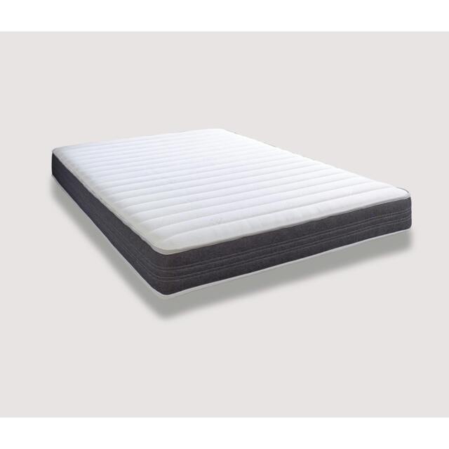 Sirocco Airflow Grey 18cms Deep Hybrid Spring & Memory Fibre Mattress Grey European King Size
