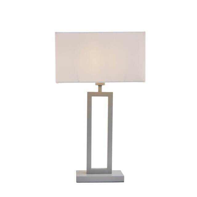 Imogen Contemporary Grey Table Lamp