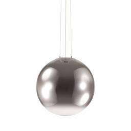 Mapa 1 Light Globe Ceiling Pendant Chrome Shade