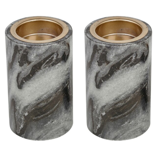 Natural Marble Stone Votive Tea Light Candle Holder Home Decor Centrepiece Gift Multi 2 Holder 10cm