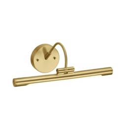 Alton Led 1 Light Small Picture Wall Light Brass