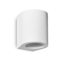 Mural - White Plaster G9 Wall Light