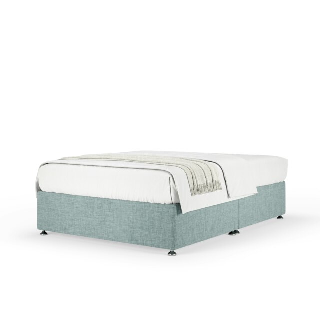 Signature Platinum 2000 Pocket Sprung Duckegg Linen Divan Set Small Single