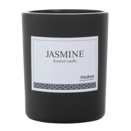 Ukiyo Jasmine Bamboo Scented Candle - Black - One Size Black One Size