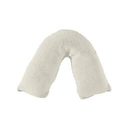 Teddy Bear Fleece Super Soft Cosy V Shape Pillowcase Cream Cream