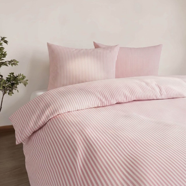 Martex Studio Edition Pink Pinstripe Duvet Cover Set - Single