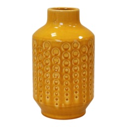 Yellow Ceramic Vase 25cm