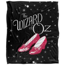 The Wizard Of Oz Ruby Slippers Blanket - Multicoloured - One Size