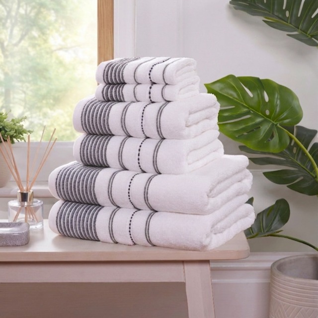 Dakota 6 Piece Pure Cotton Towel Bale Set