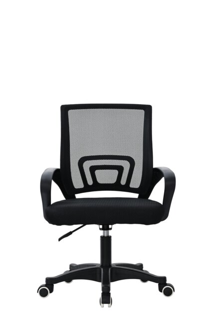 MOF Adjustable Office Chair Ergonomic Mesh Swivel Computer Comfy Desk/Executive Work Chair with Arms and Height Adjustable Style103 Black