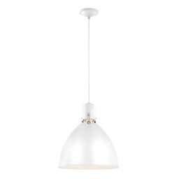 Brynne LED 1 Light Medium Dome Ceiling Pendant Chrome, Brushed Steel