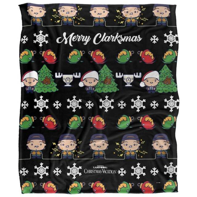 National Lampoon´s Christmas Vacation Merry Clarksmas Blanket - Multicoloured - One Size