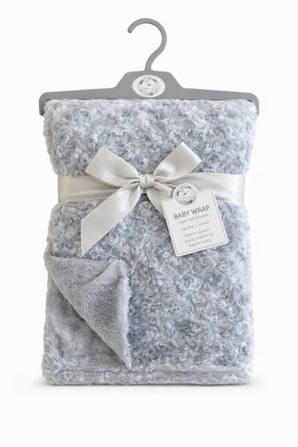 Super Soft Baby Wrap Blanket Cozy Newborn Swaddle Shawl (75x100cm)