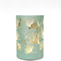 22cm Christmas Decorated Vase Led Silver Glass Vase / Flower