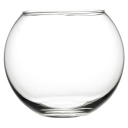 Large Round Glass Vase Fish Bowl