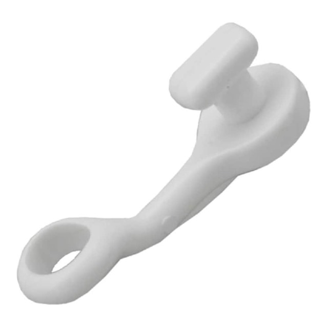 Securpak Swish Nova Curtain Track Gliders (Pack of 6) White White 1