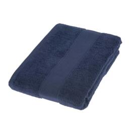 Homescapes Turkish Cotton Navy Blue Bath Sheet