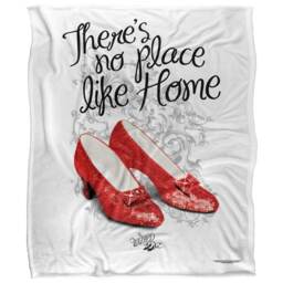 The Wizard Of Oz Theres No Place Like Home Ruby Slippers Blanket - Multicoloured - One Size