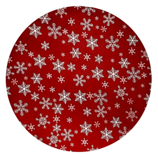 Holly International Red Absorbent Christmas Tree Spill Mat & Floor Protector