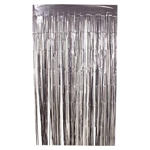 Matte Dark Grey Foil Door Curtain Backdrop 1.9m x 99cm