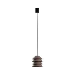 Toba Outdoor Pendant Ceiling Light Brown E27 IP65
