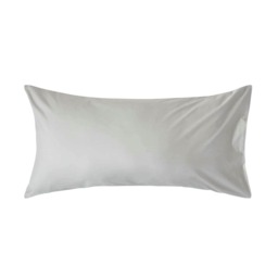 Homescapes Silver Grey Egyptian Cotton Housewife Pillowcase 200 TC - King Size