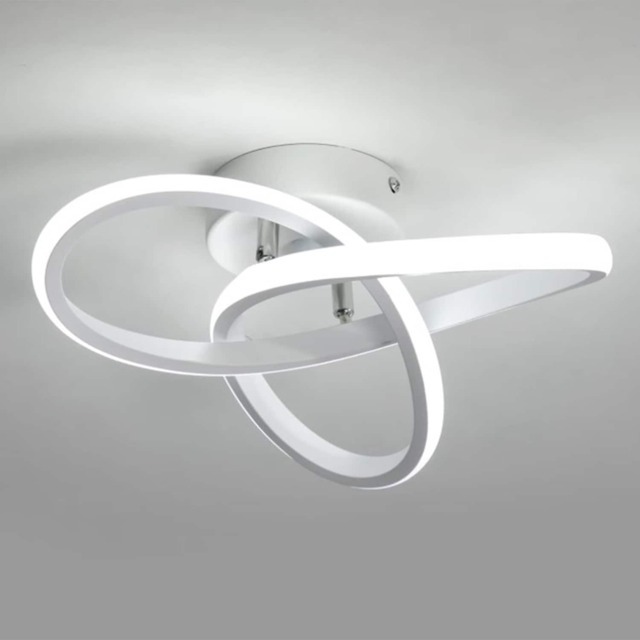 odern LED Ceiling Light Ceiling Lamp White