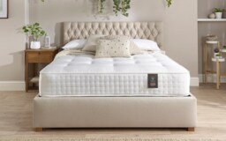 Aspire Natural Cashmere and Silk 3000 Pocket Mattress Double White 1