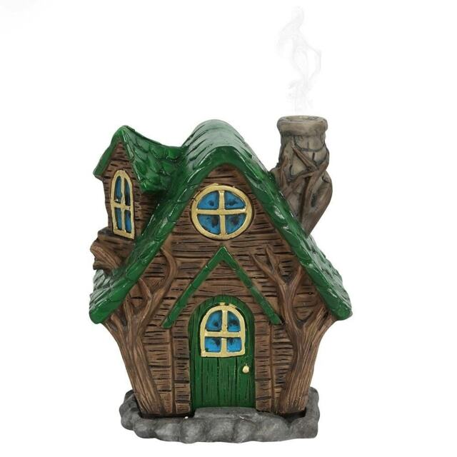 Lisa Parker Woody Lodge Incense Holder - Brown/Green - One Size