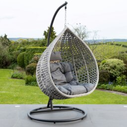 Oakley Swing Chair - Dark Grey
