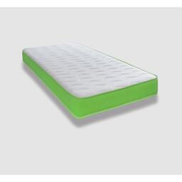 Hybrid Memory Foam & Pinna-Coil Mattress - Soft/Medium Cooltouch+ Breathable Green Double