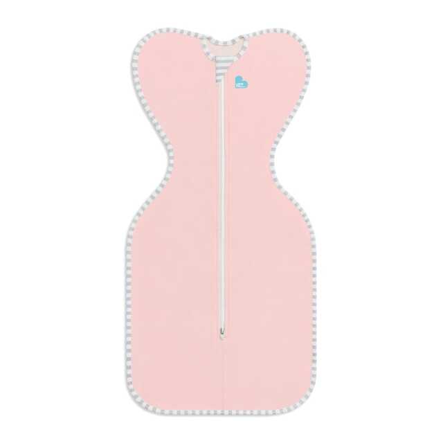 Love to Dream Swaddle Up Dusty Pink 1.0 TOG Baby Swaddle - 3.5-6kg