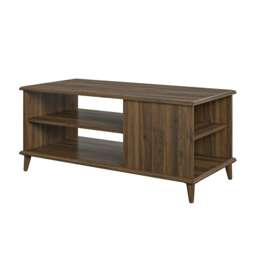 Farnsworth Coffee Table Walnut Look Brown Walnut