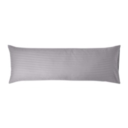 Homescapes Grey Egyptian Cotton Ultrasoft Body Pillowcase 330 TC Grey