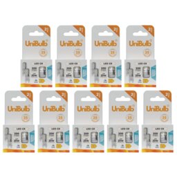 UniBulb LED G9 200lm 1.8W (Replaces 20W) 6500K (Daylight) Capsule Light Bulb - Pack of 18
