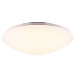Nordlux Ask Indoor Ceiling Light White Metal Intergrated LED Bathroom Safe - Mains Powered, IP44