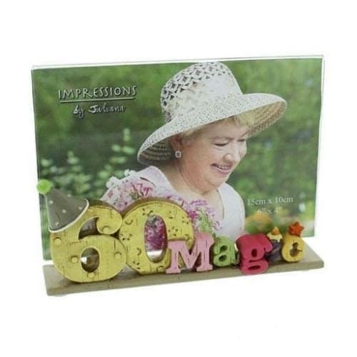 "Impressions by Juliana Photo Frame - 60 Magic - 6"" x 4"" - FR263"