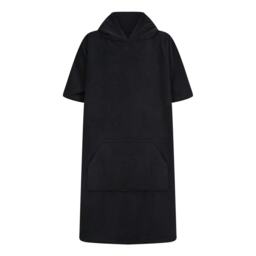 Towel City Childrens/Kids Poncho - Black - 10-13 Years