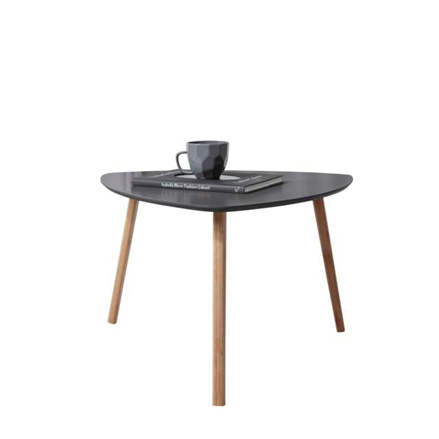 Malme Extra Large Outdoor Side Table for Balcony & Patio in Storm Grey White Dark Grey Extra Large 1