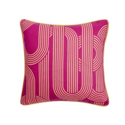 Ulster Weavers Limelight Filled Cushion LS Cerise / Citrus