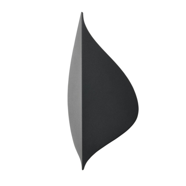 BHS Lesley Outdoor LED Leaf Style Wall Light, Anthracite