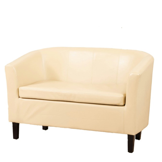 Meriden 2 Seat Tub Sofa Cream