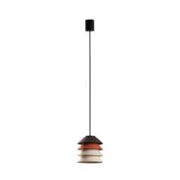 Toba Outdoor Pendant Ceiling Light Multicolour E27 IP65