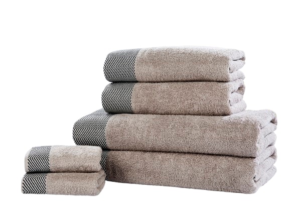 Tidal Pure Cotton Face Towels Super Soft and Absorbant Brown Natural Face cloth 1