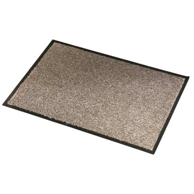 Sentry Barrington Cotton Washable Mat 16 x 24'' Beige - One Colour - One Size